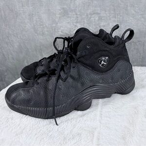 Jordan Jumpman Team 2 Triple Black Basketball Shoes Men’s 8.5